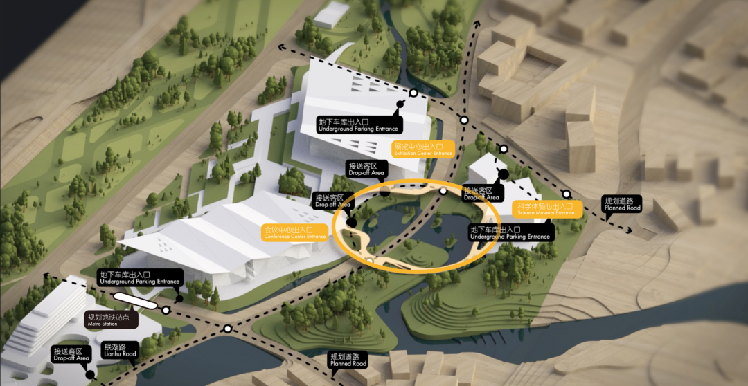 湘江科学城核心展示区标志性建筑方案设计丨中国长沙丨施耐德舒马赫（天津）建筑设计咨询有限公司,中国建筑设计研究院有限公司-76