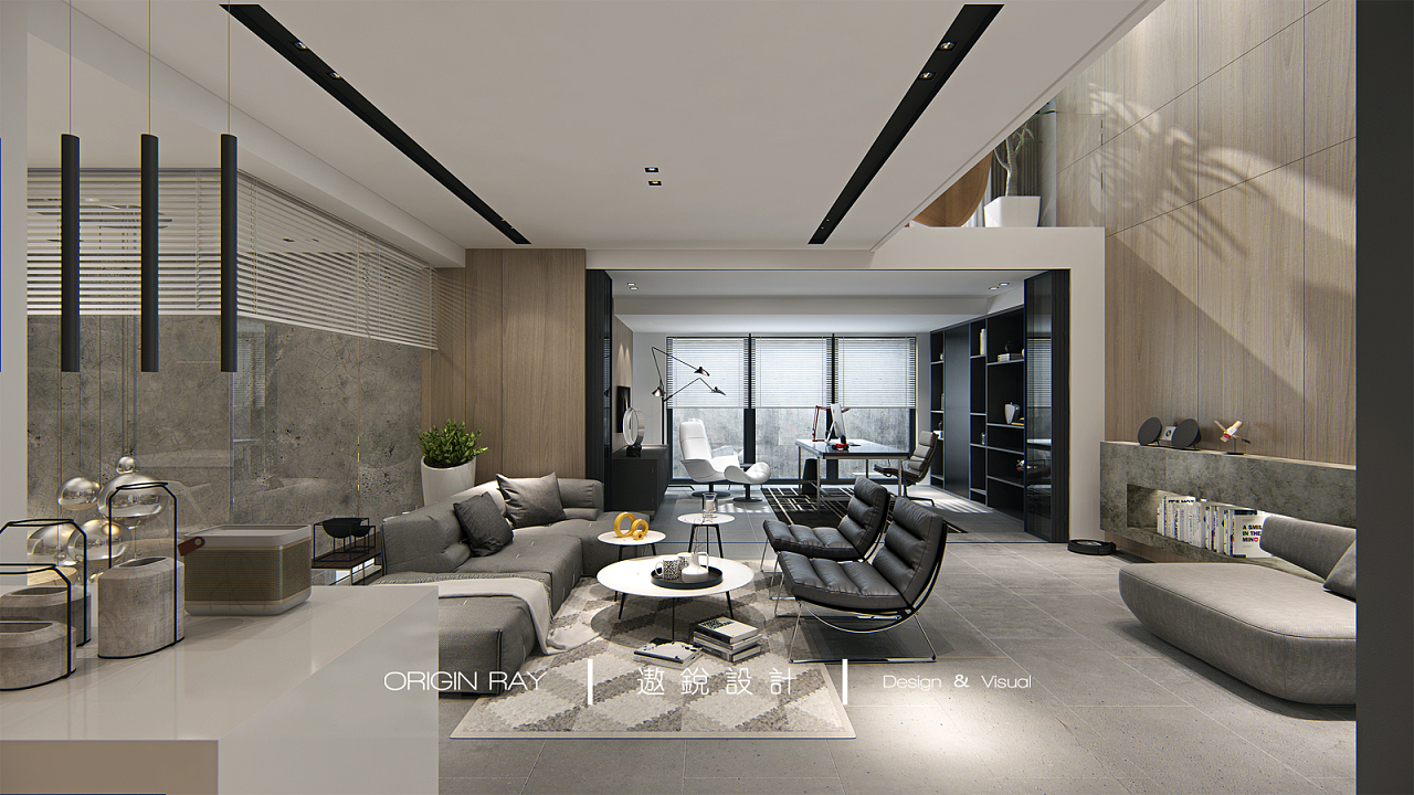 九龙仓兰宫五居室设计-13