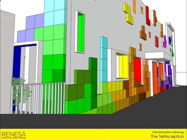 The Tetrisception  Renesa Architecture Design Interiors Studio-77