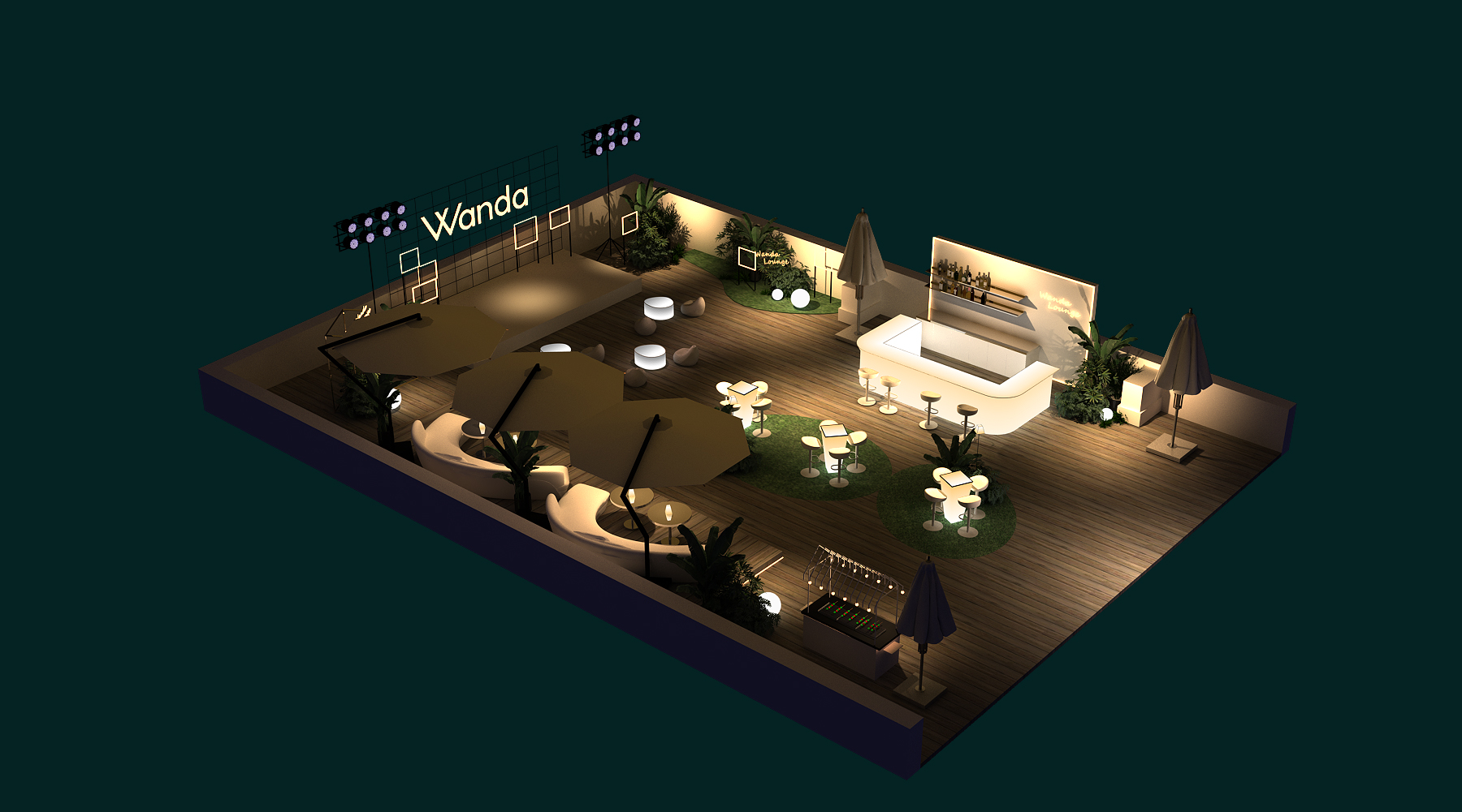 天台花园设计 ROOFTOP LOUNGE-5