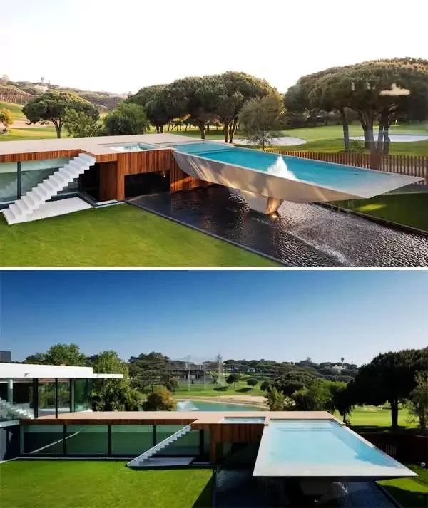 夏日庭院泳池设计，享受清凉的度假氛围-4