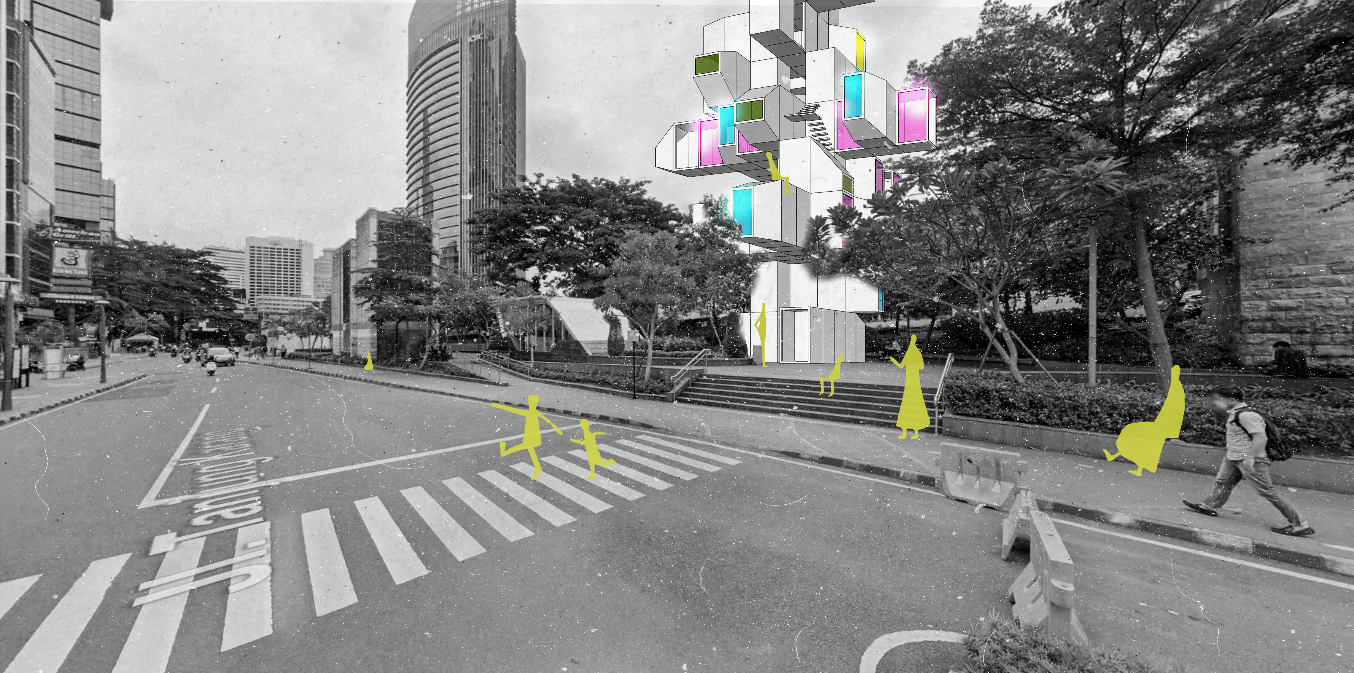 哭泣空间寄生虫建筑-13