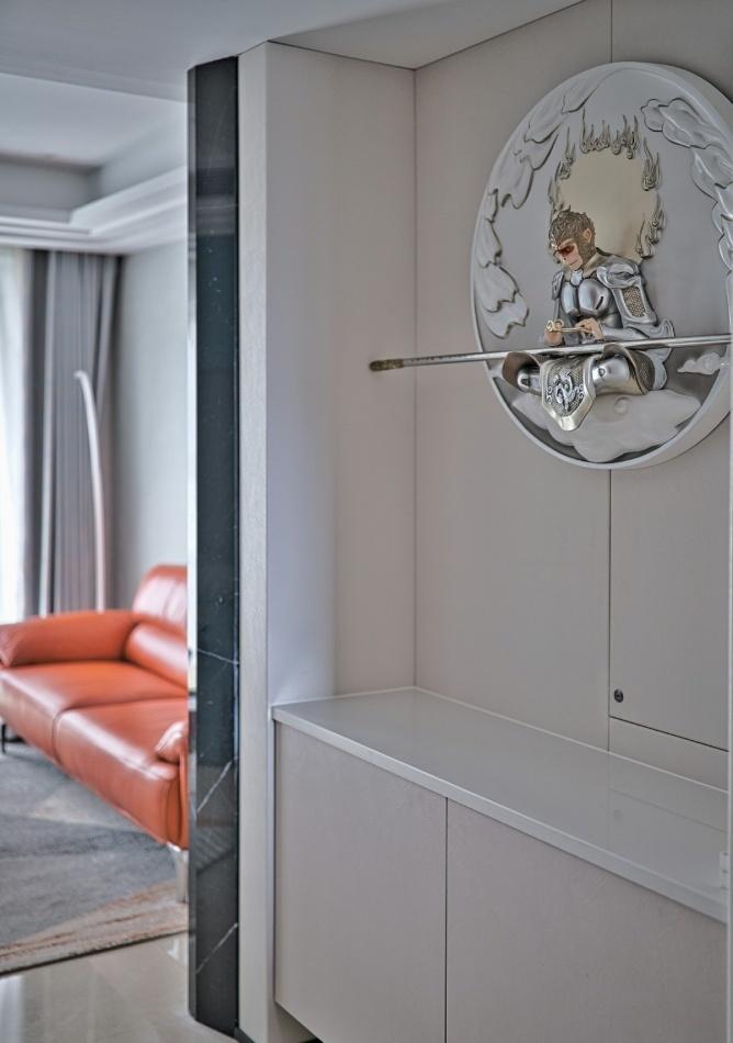 达恩大家居灰色++ 橙色打造时尚魅惑空间-0