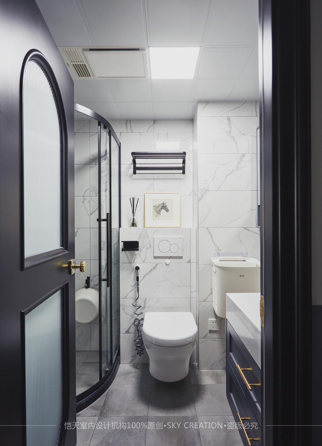 独居女孩的蓝色谧境 · 舒适公寓设计-45