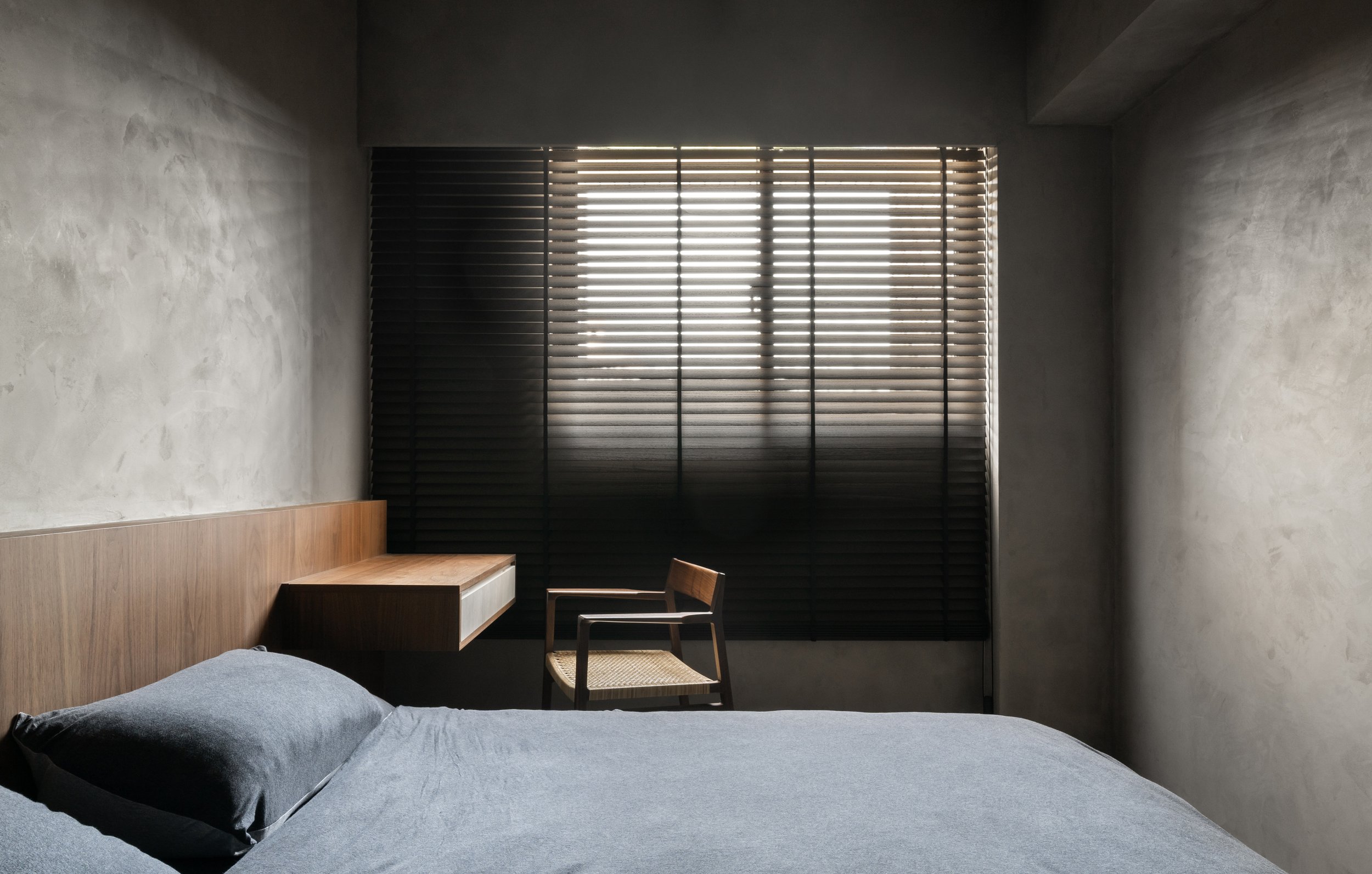 木介空间设计 | 胡桃木色的经典搭配，内敛高级！-11