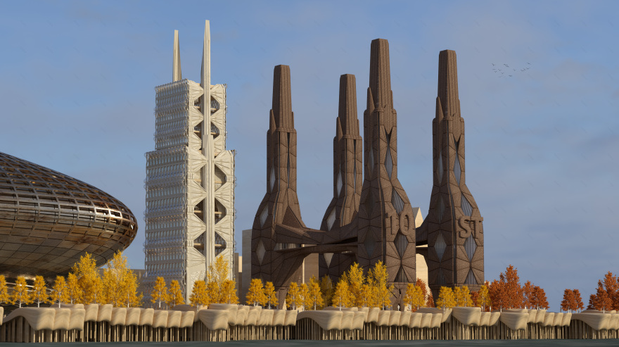 利物浦中央码头区政治大会堂设计概念丨英国利物浦丨mmcd studio-6