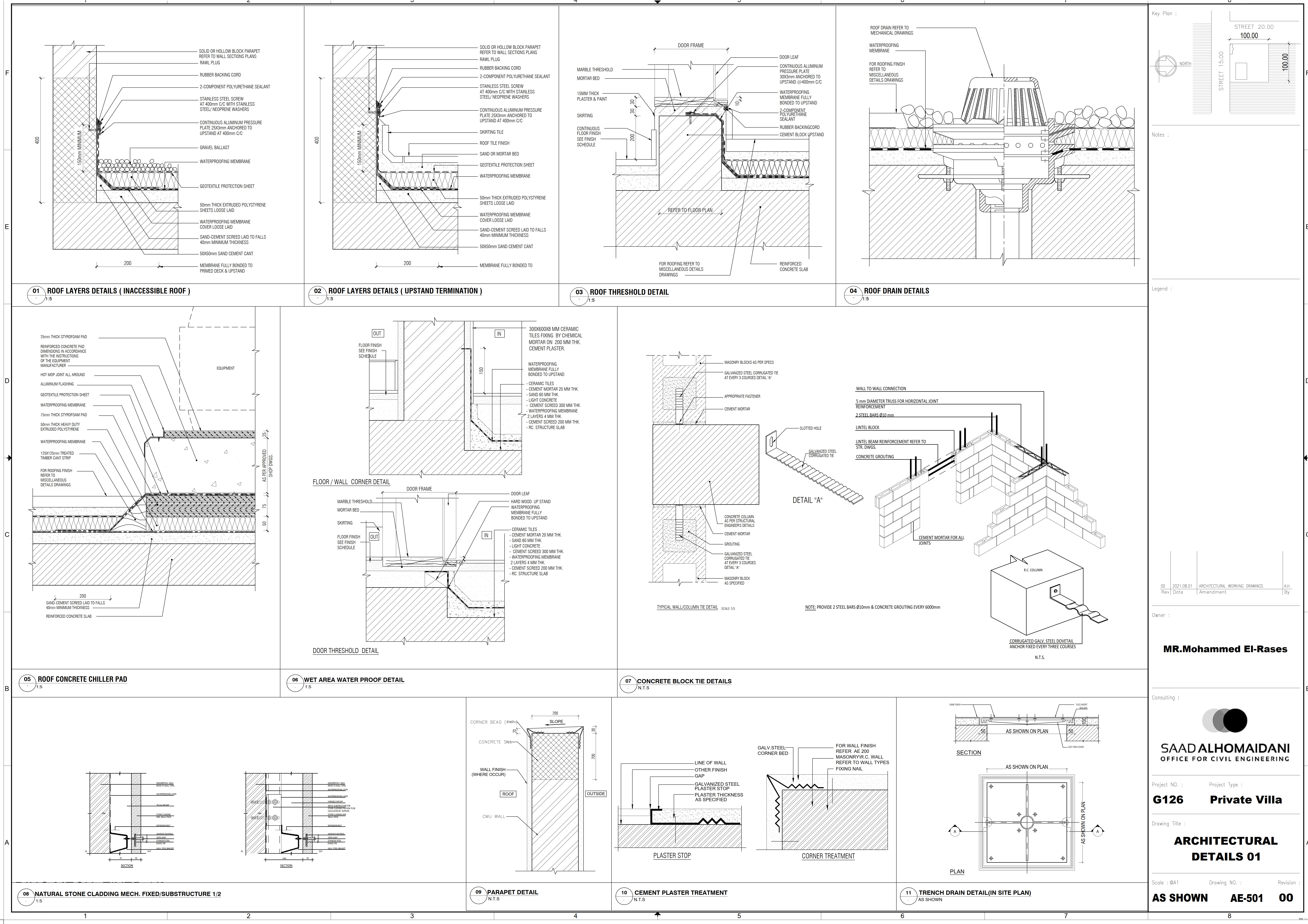 Working Drawings for Modern Palace - KSA-8