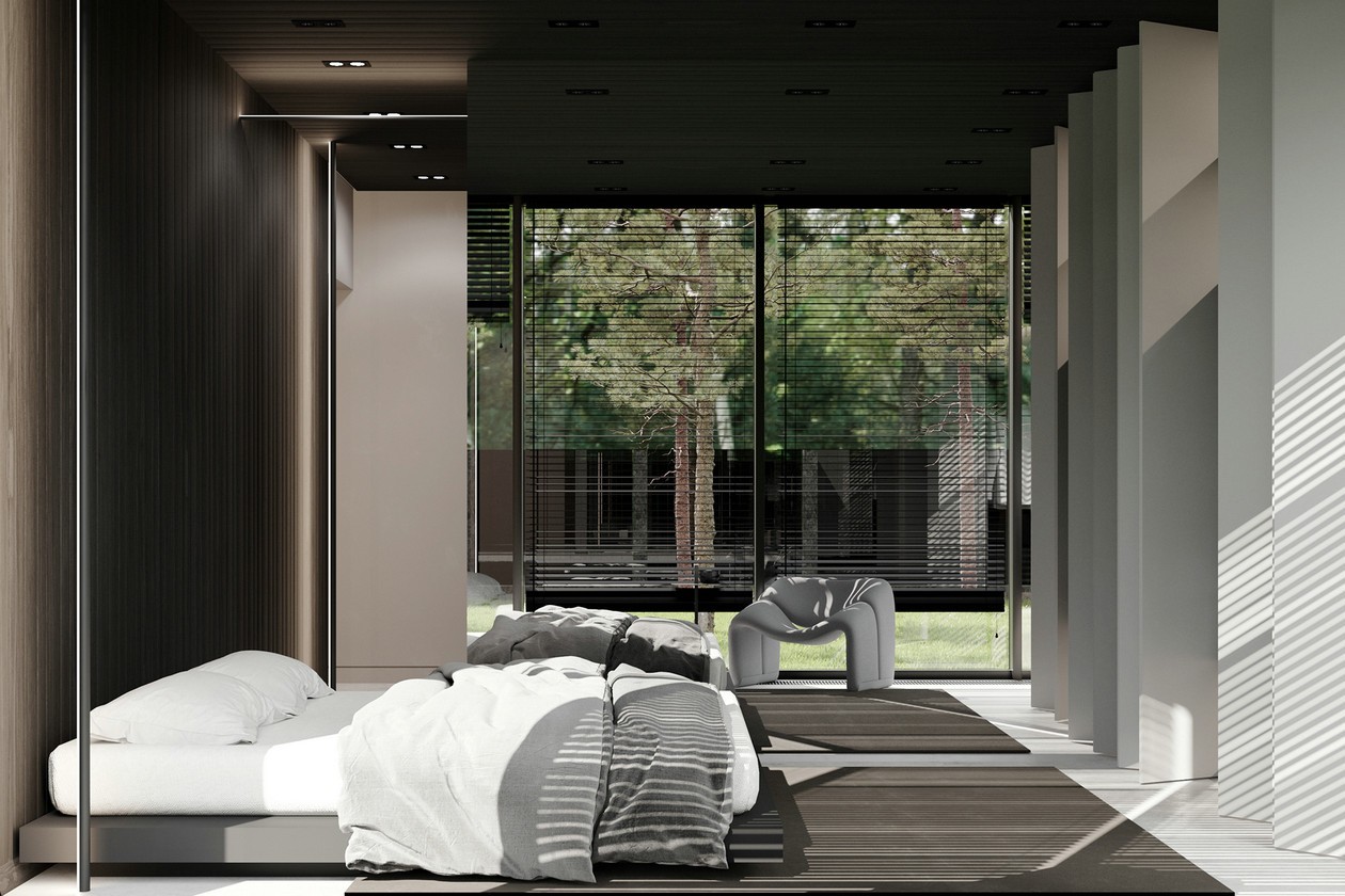 原木与灰色 打造出家居时尚美学-19