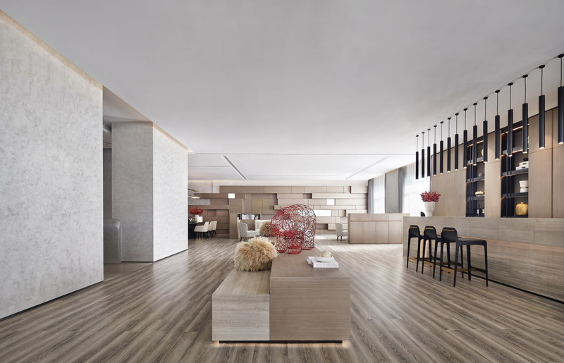 华皓锦域销售中心 | 简约永恒的艺术空间-41