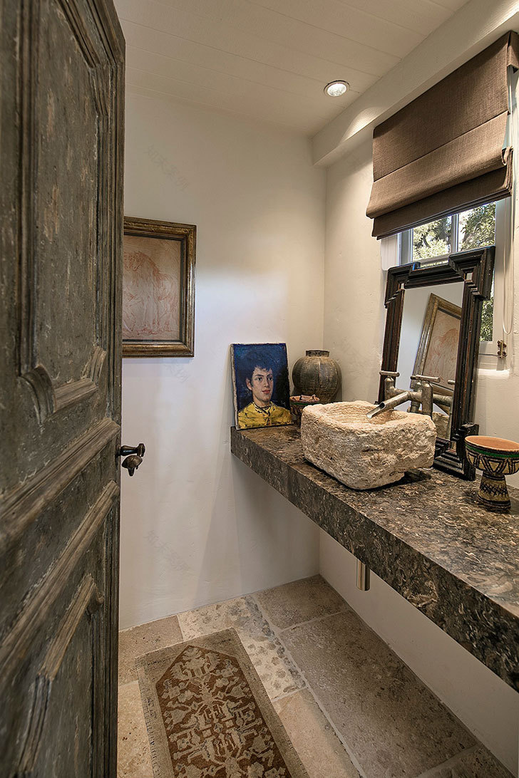 加州迷人地中海风格庄园-15