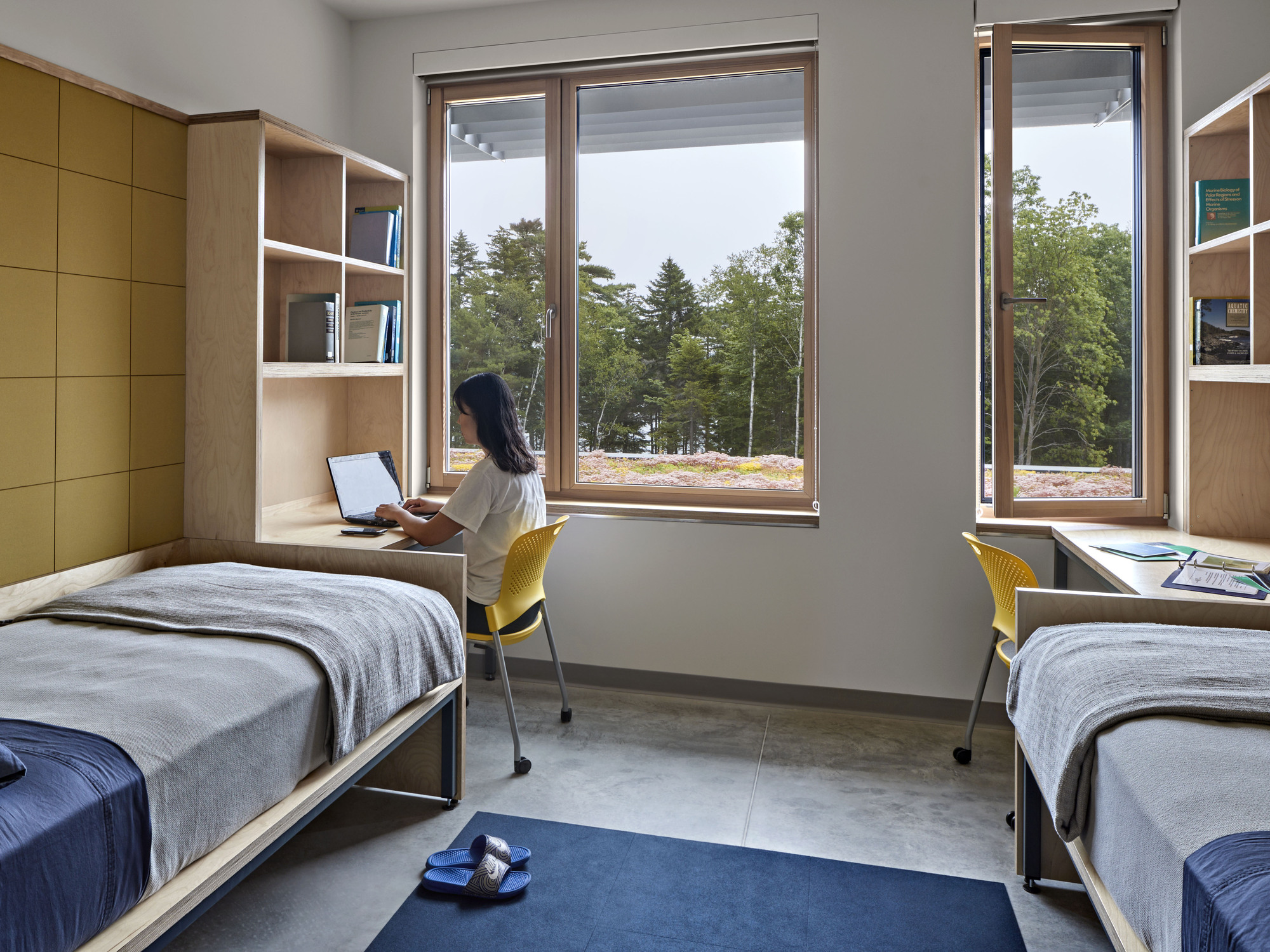 Bigelow Laboratory Graham Shimmield Residence Hall / Simons Architects-39