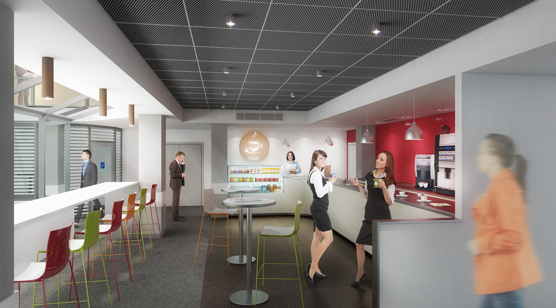 Corporate Restaurant 3D Interiors (Archive)-24