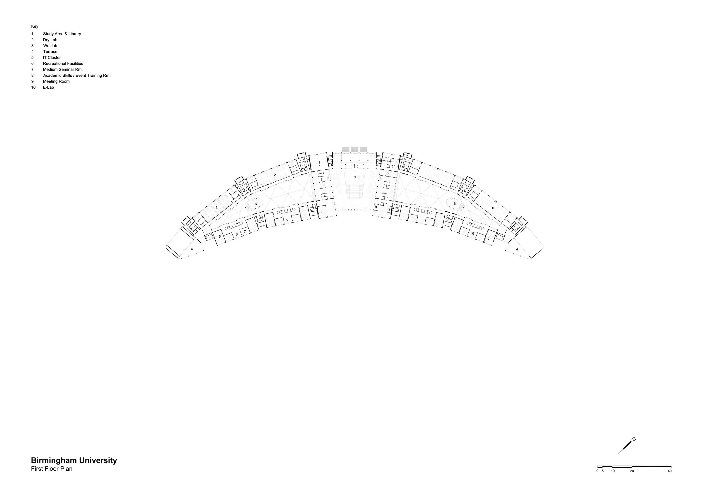 伯明翰大学迪拜分校丨阿联酋迪拜丨Hopkins Architects-39