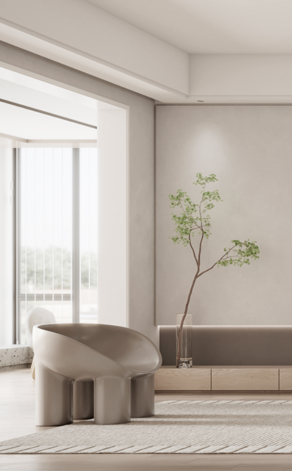 220㎡极简大平层设计丨中国娄底丨周笙笙建筑装饰设计-14