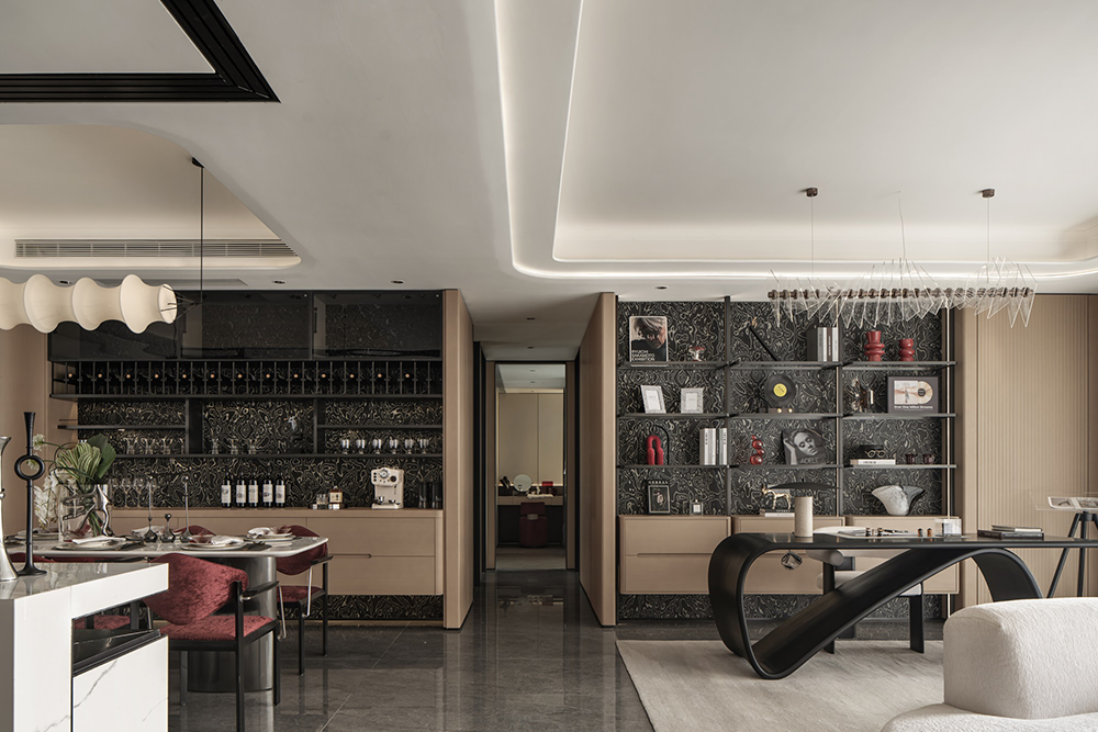 孝感九烨鼎观如院小区大堂,样板间丨中国孝感丨太谷形上-34