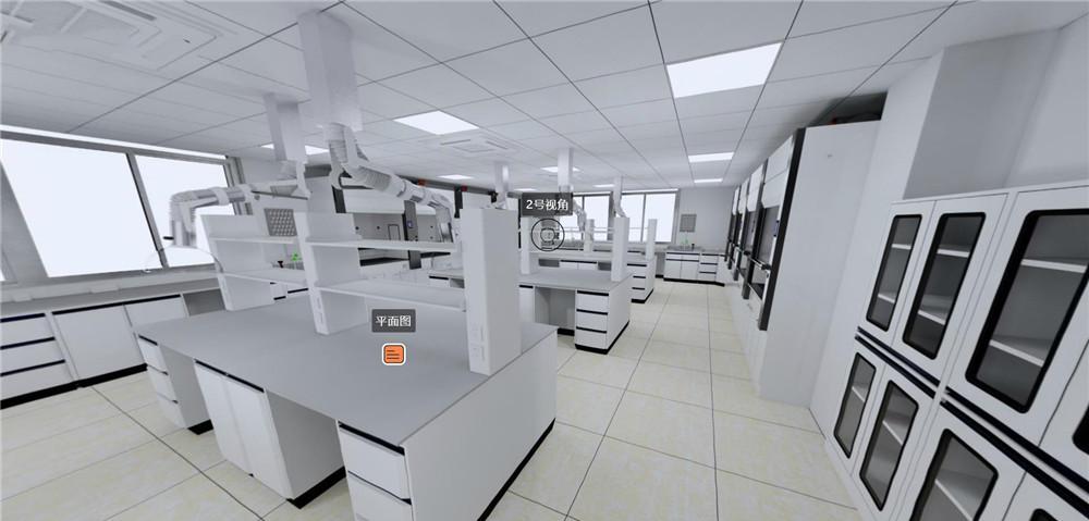 PCR实验室设计360全景效果图-2