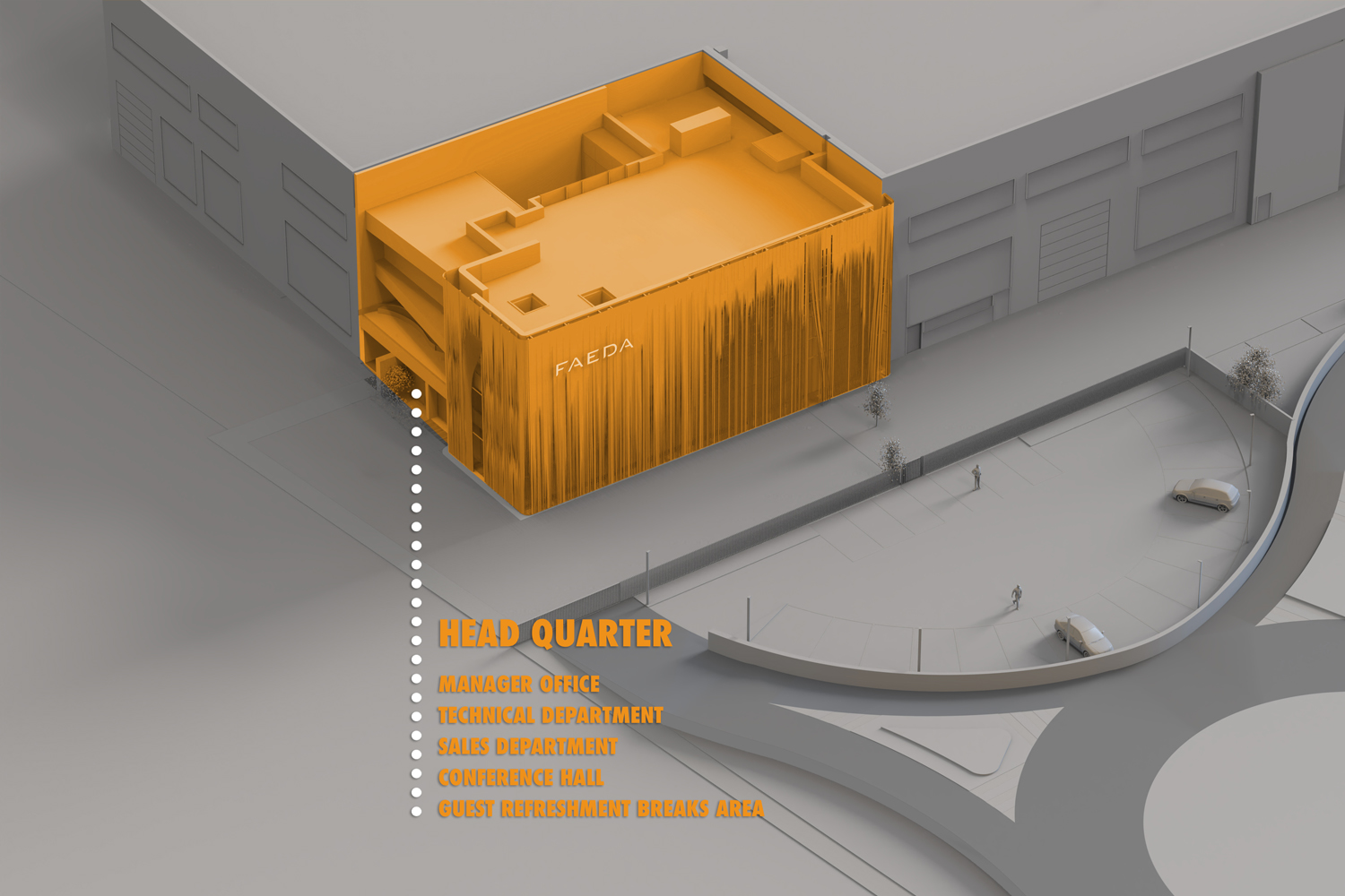 Faeda 总部办公楼丨3ndyStudio-83