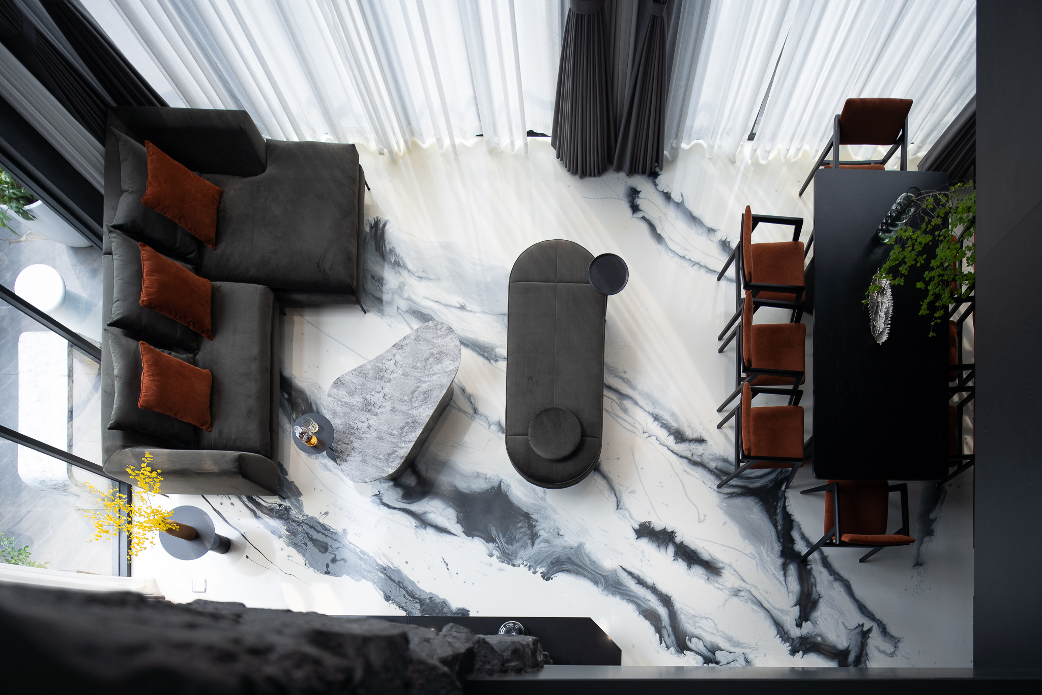 黑石顶层公寓丨越南丨APS Concept-57