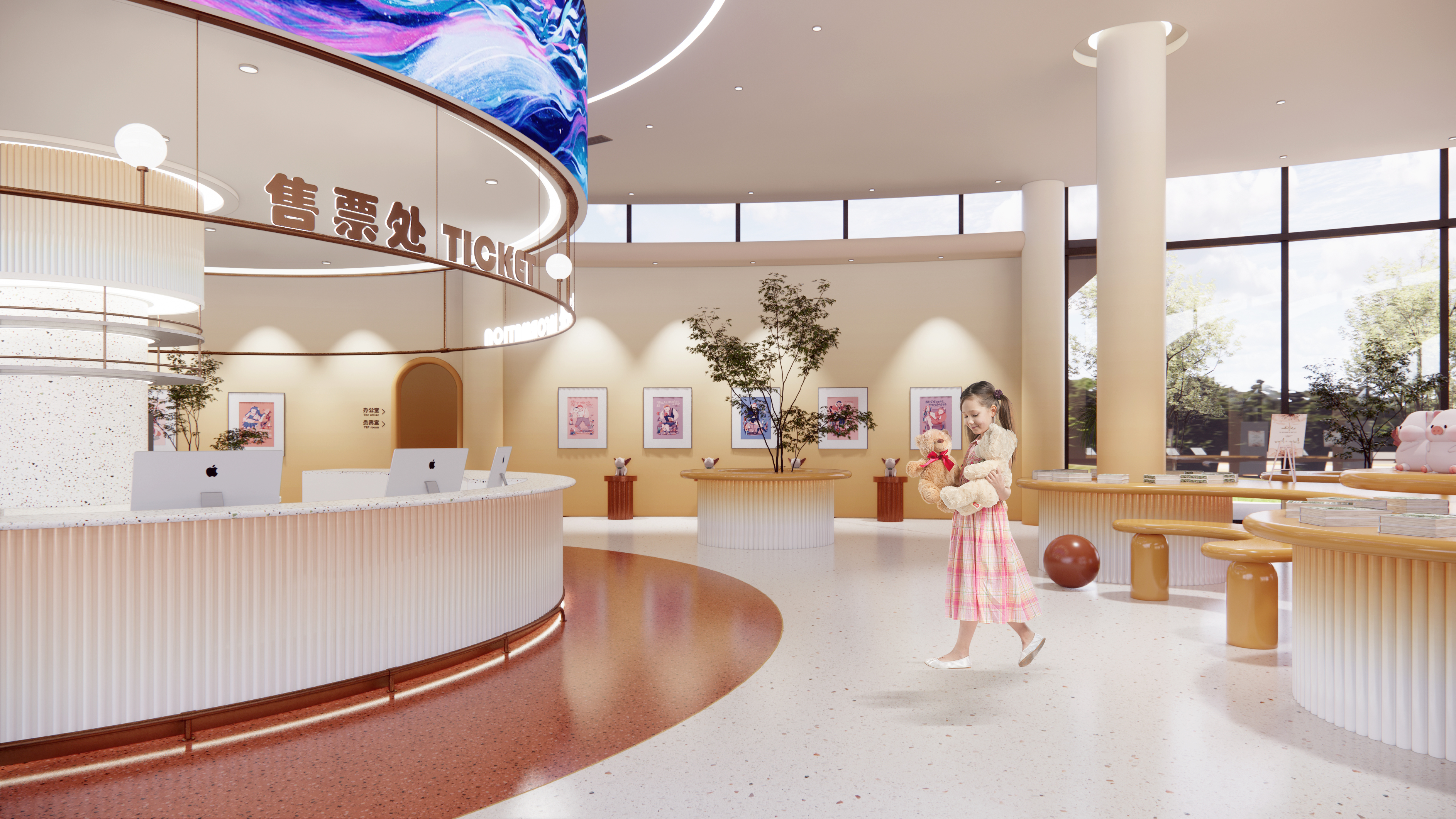 儿童乐园游客中心室内设计方案-2