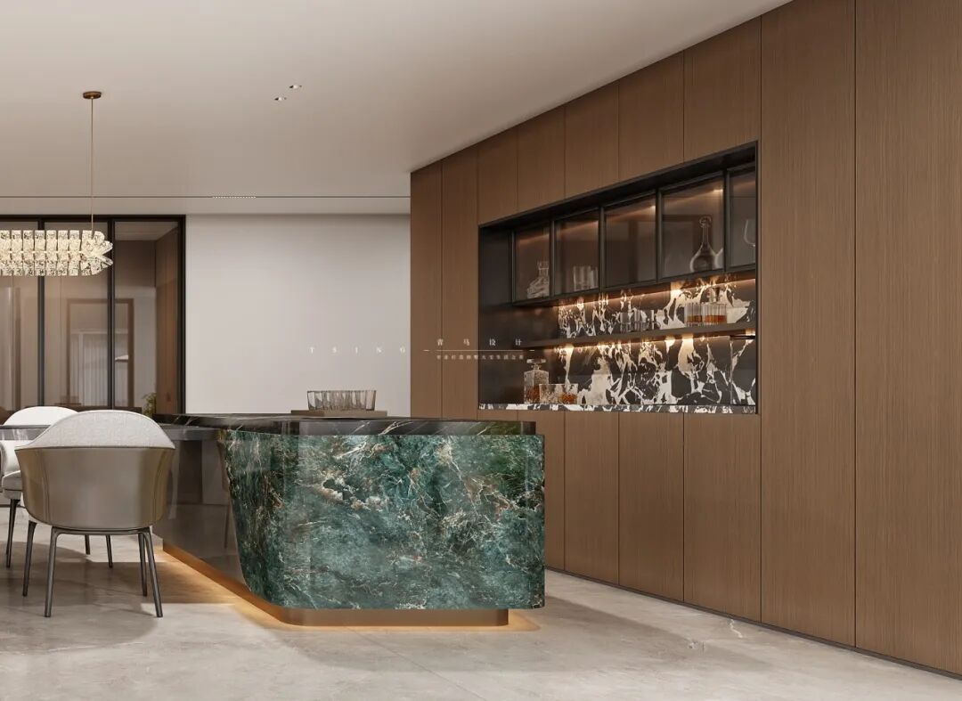 碧桂园·央墅600㎡下叠丨李昂设计团队-40