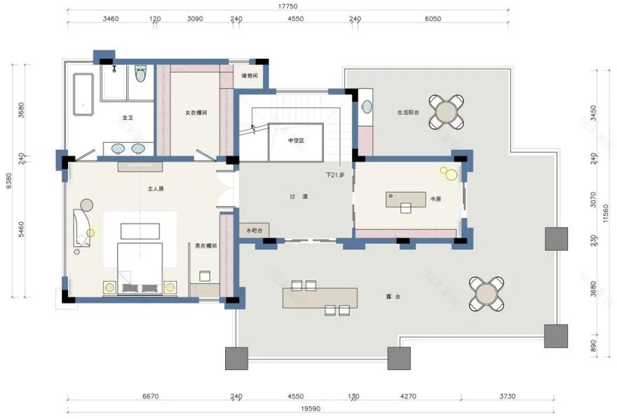 特立独行之家 · 东莞汇景御海蓝岸个性空间设计丨中国东莞丨DP设计-6