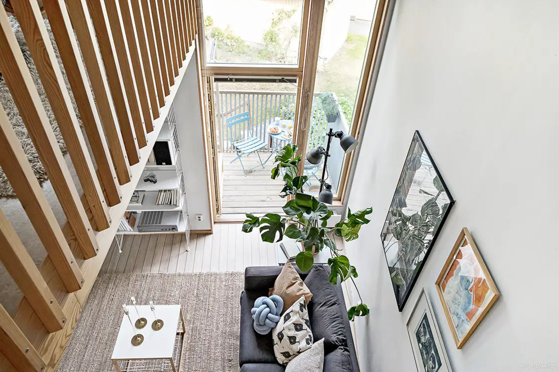 瑞典家庭复式公寓，简约而不简单-2