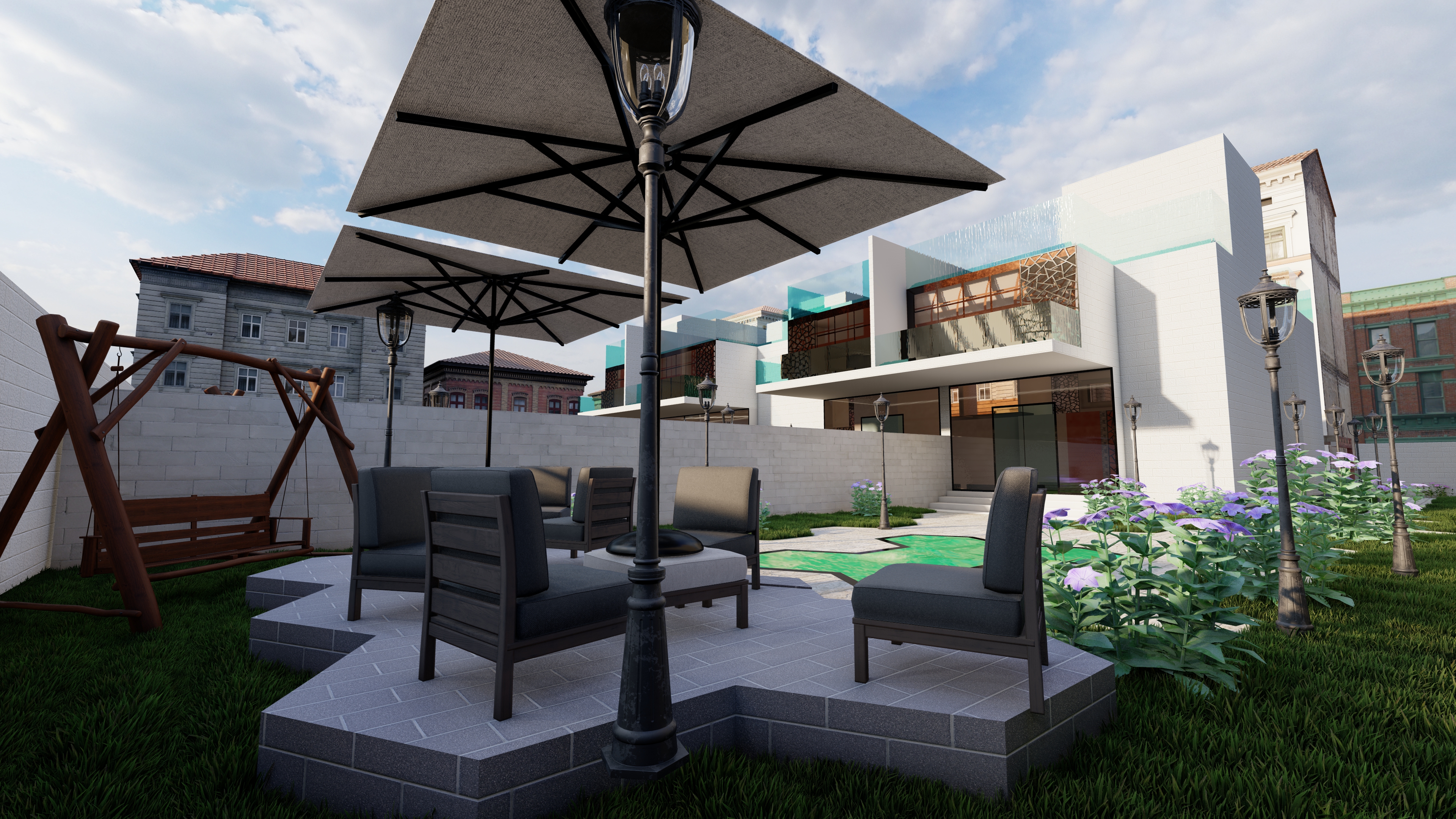 townhouse modeling in El Mansoura-11