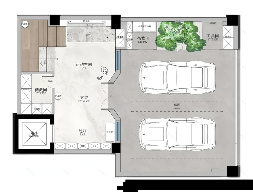成都460㎡叠拼别墅:一个理想的家 · STUDIO·Y余颢凌设计丨中国成都丨STUDIO.Y室内设计事务所,尚舍家软装-64