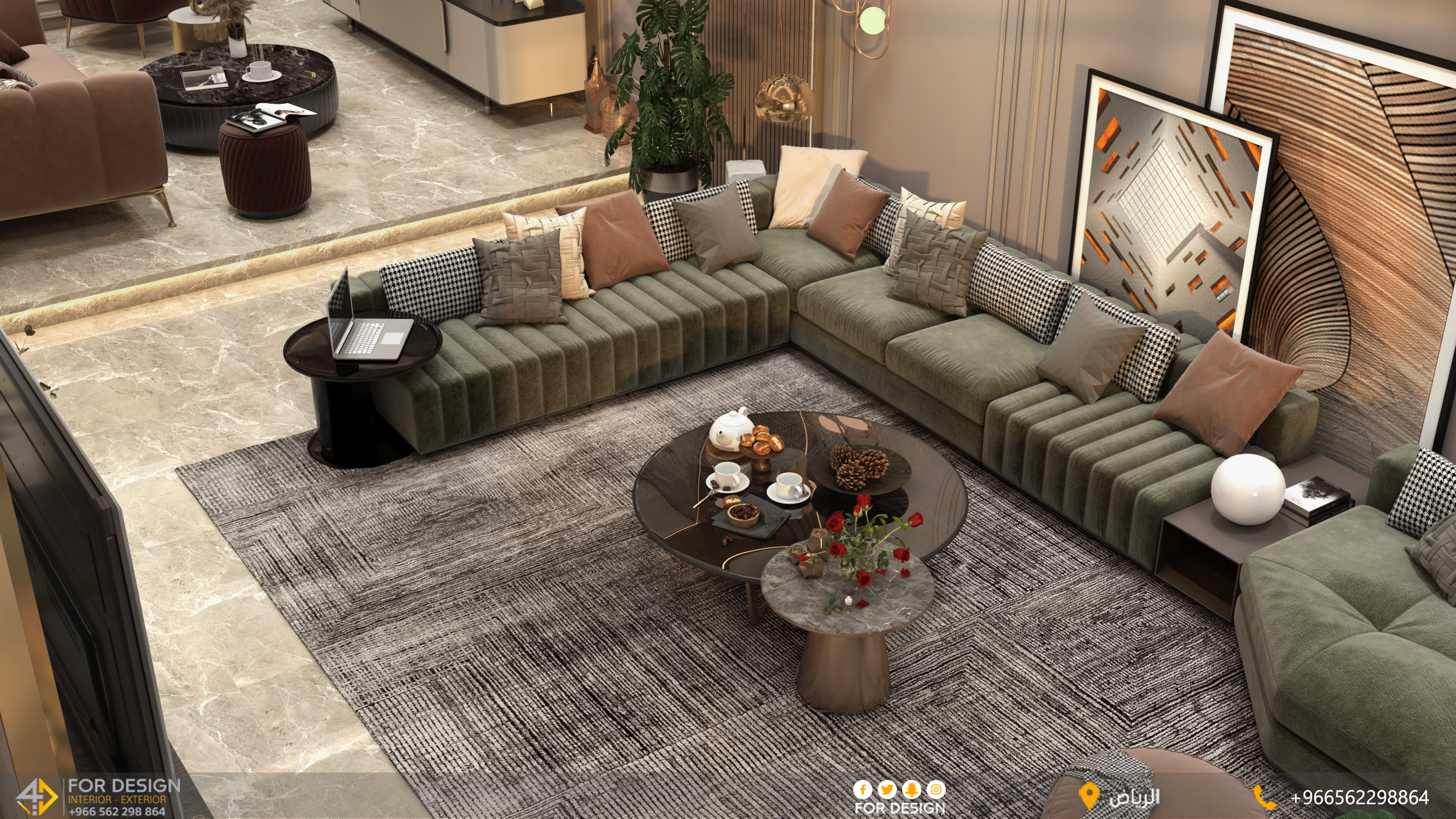 Living area in K.S.A, TRY 2-4