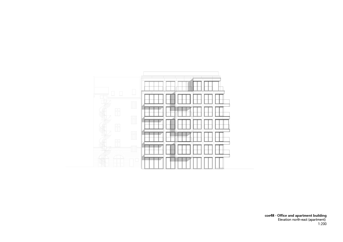 科 48 办公及公寓大楼丨德国柏林丨Tchoban Voss Architekten-52