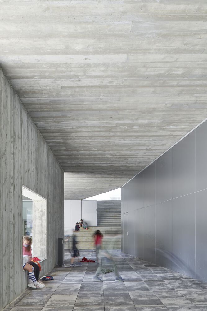 西班牙圣塞巴斯蒂安 Aldapeta María Ikastetxea 学校 | 现代教育建筑的典范-61