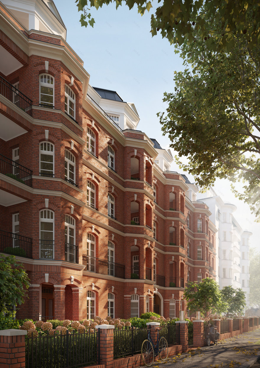 Achenbachstrasse住宅项目丨Sebastian Treese Architekten-0