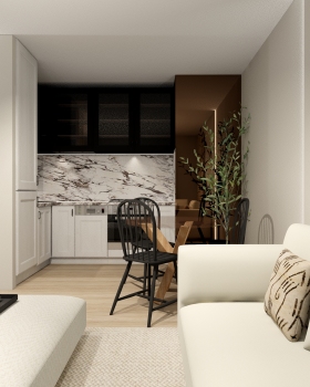 Small luxury apartment