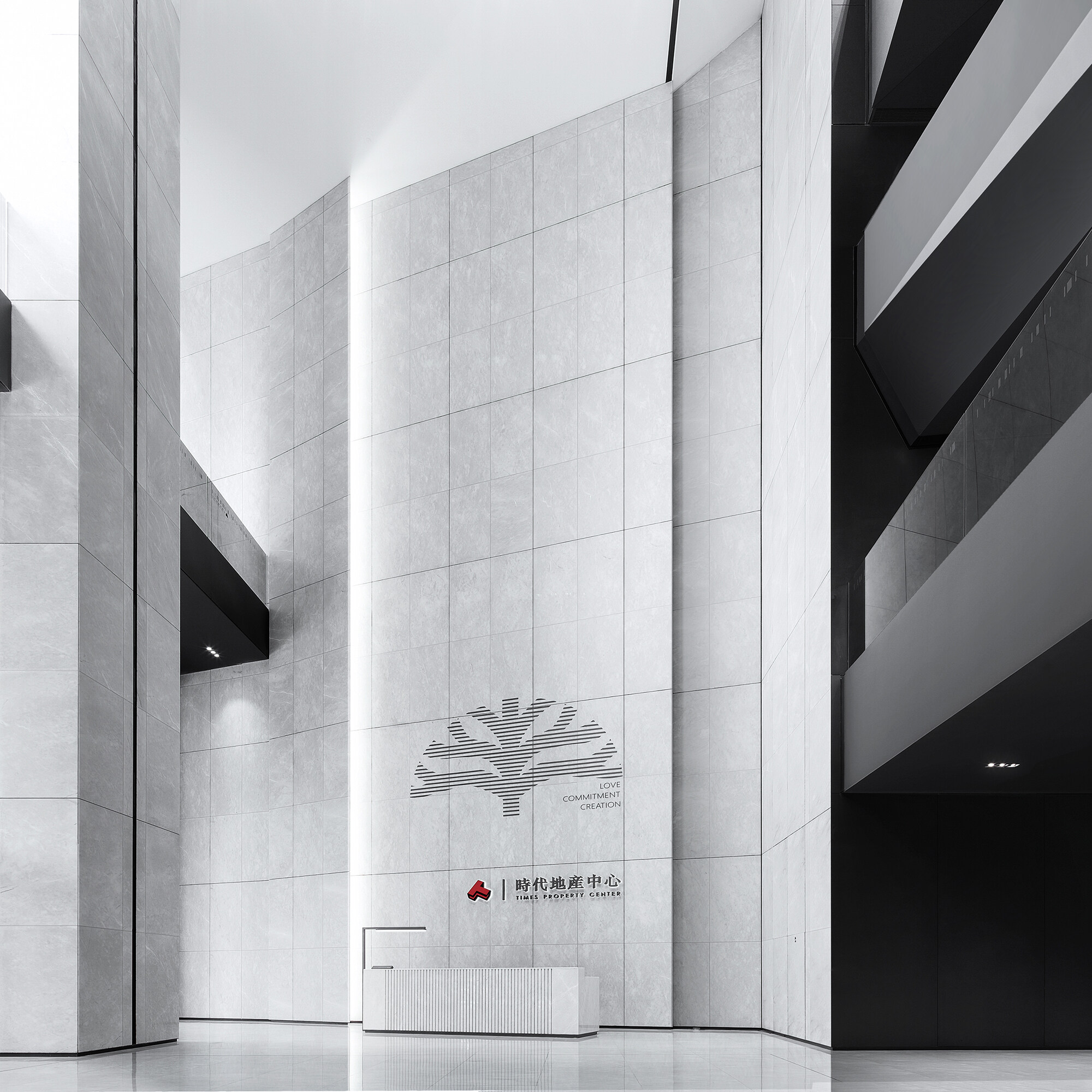 办公大堂丨共生形态 C&C DESIGN-7