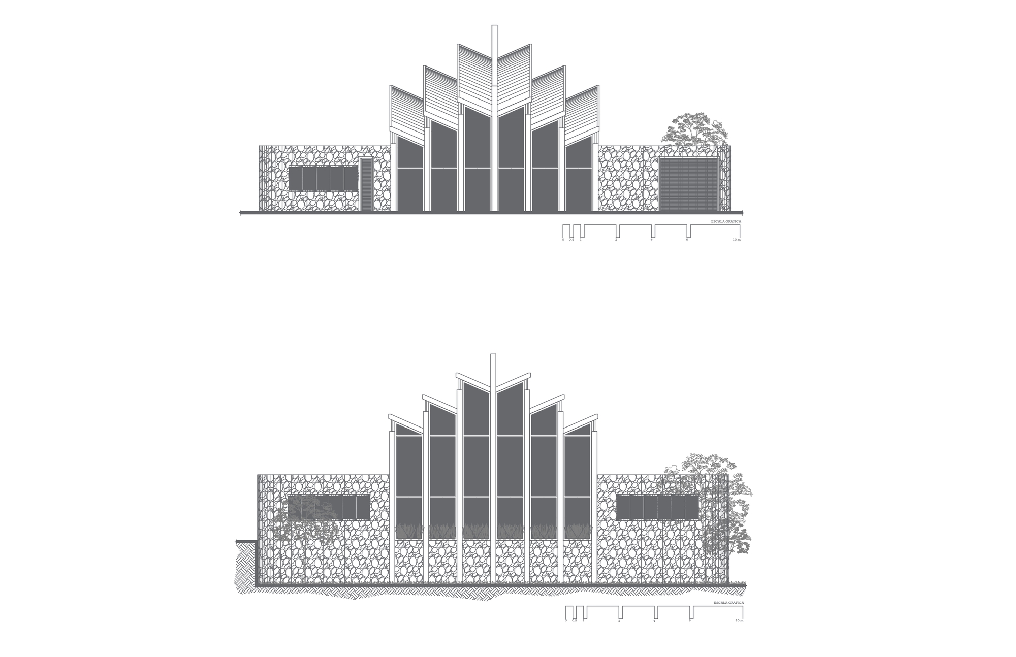 竹教堂丨墨西哥丨Jamit Arquitectos SC-14