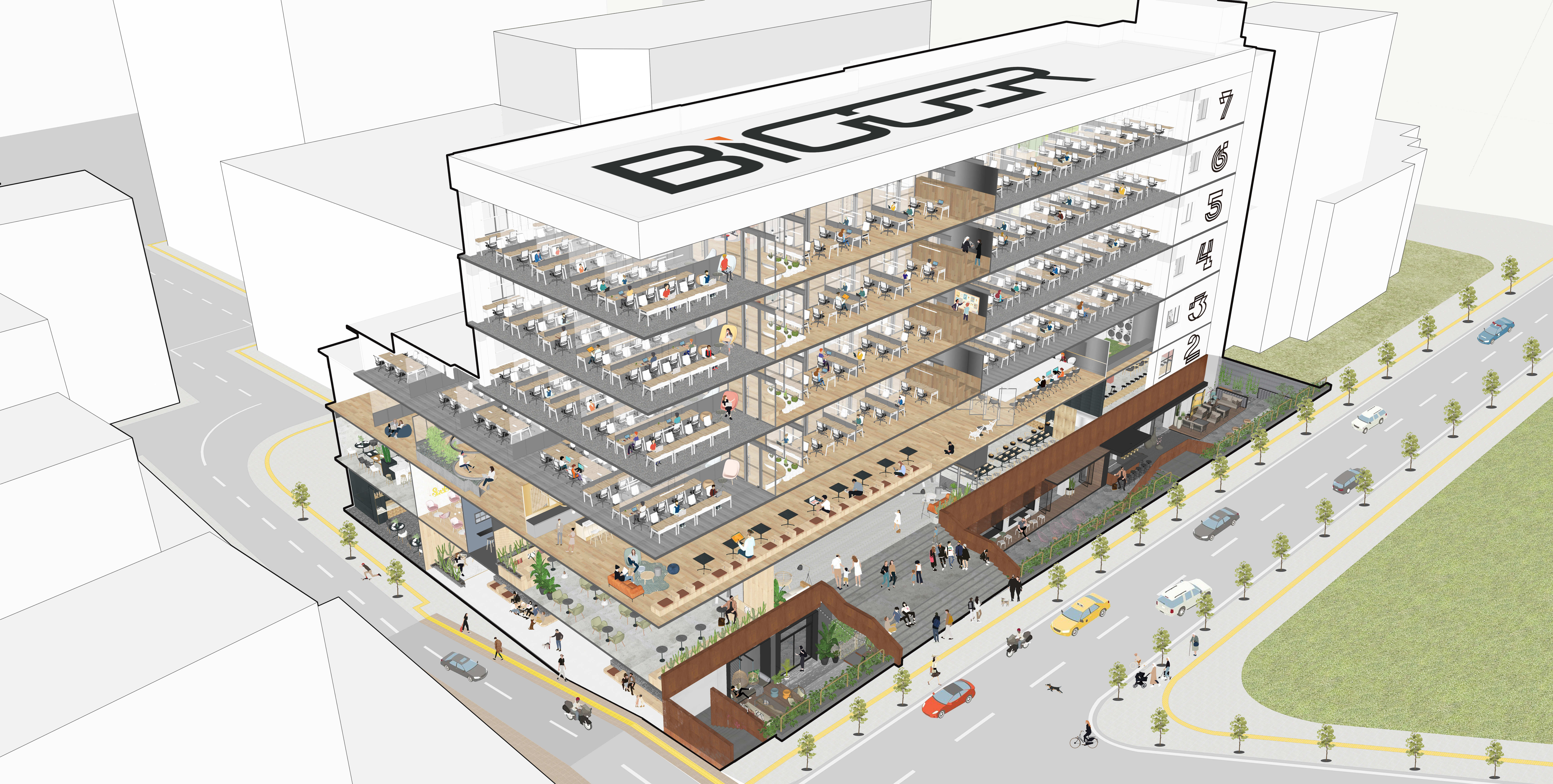 南京紫金山天文台·倍格硅巷联合办公 | 光速之旅的创意设计-12