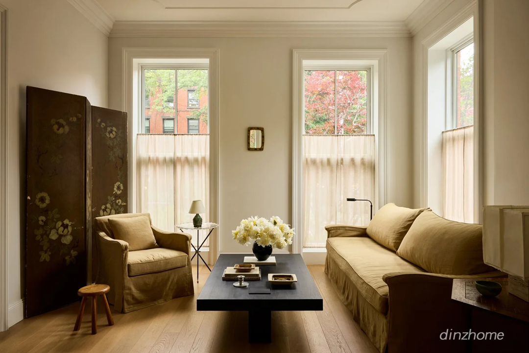 纽约布鲁克林褐砂石公寓改造丨美国纽约丨Augusta Hoffman,Brittany Albert-11