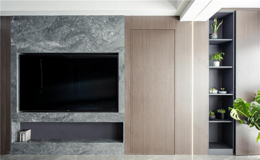 上海莘庄海上铭筑简约现代装修案例丨中国上海-7