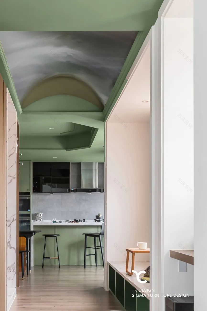 浙大旁的复古暖居丨中国杭州丨TK Design-42