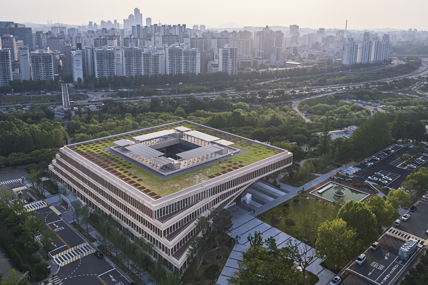 韩国国会通讯大楼丨HAEAHN Architecture-13