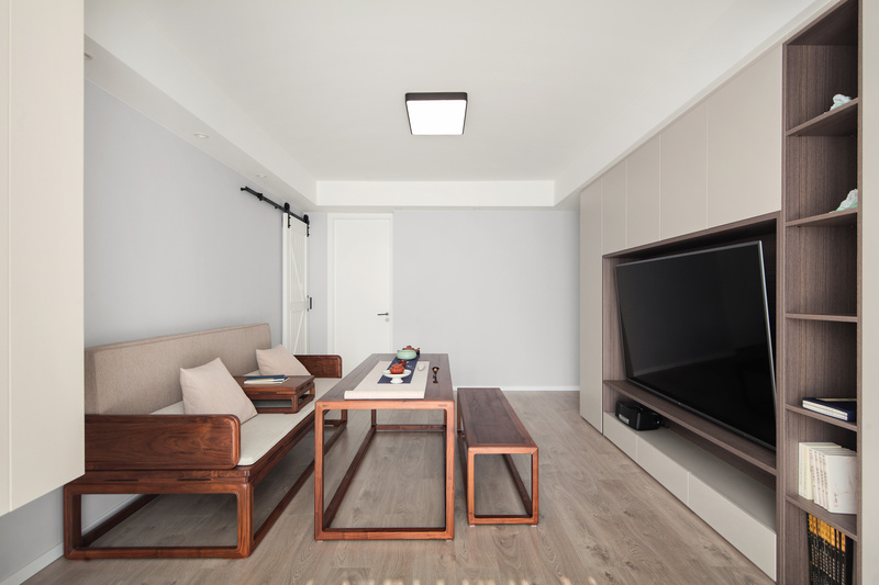 逸流公寓 · 简约风打造通透生活空间丨中国上海丨上海翎筑设计-25