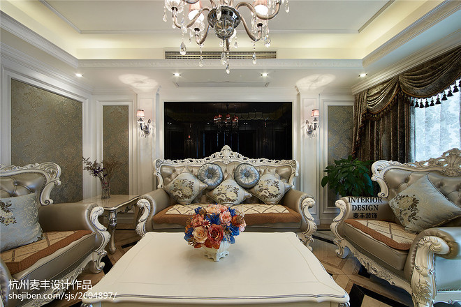 65万元四居及以上145平米装修案例(西溪北苑)-33