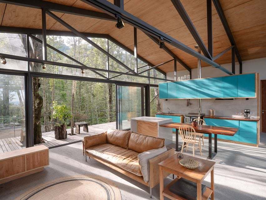 悬浮森林树屋丨智利丨智利 Hebra Arquitectos-22