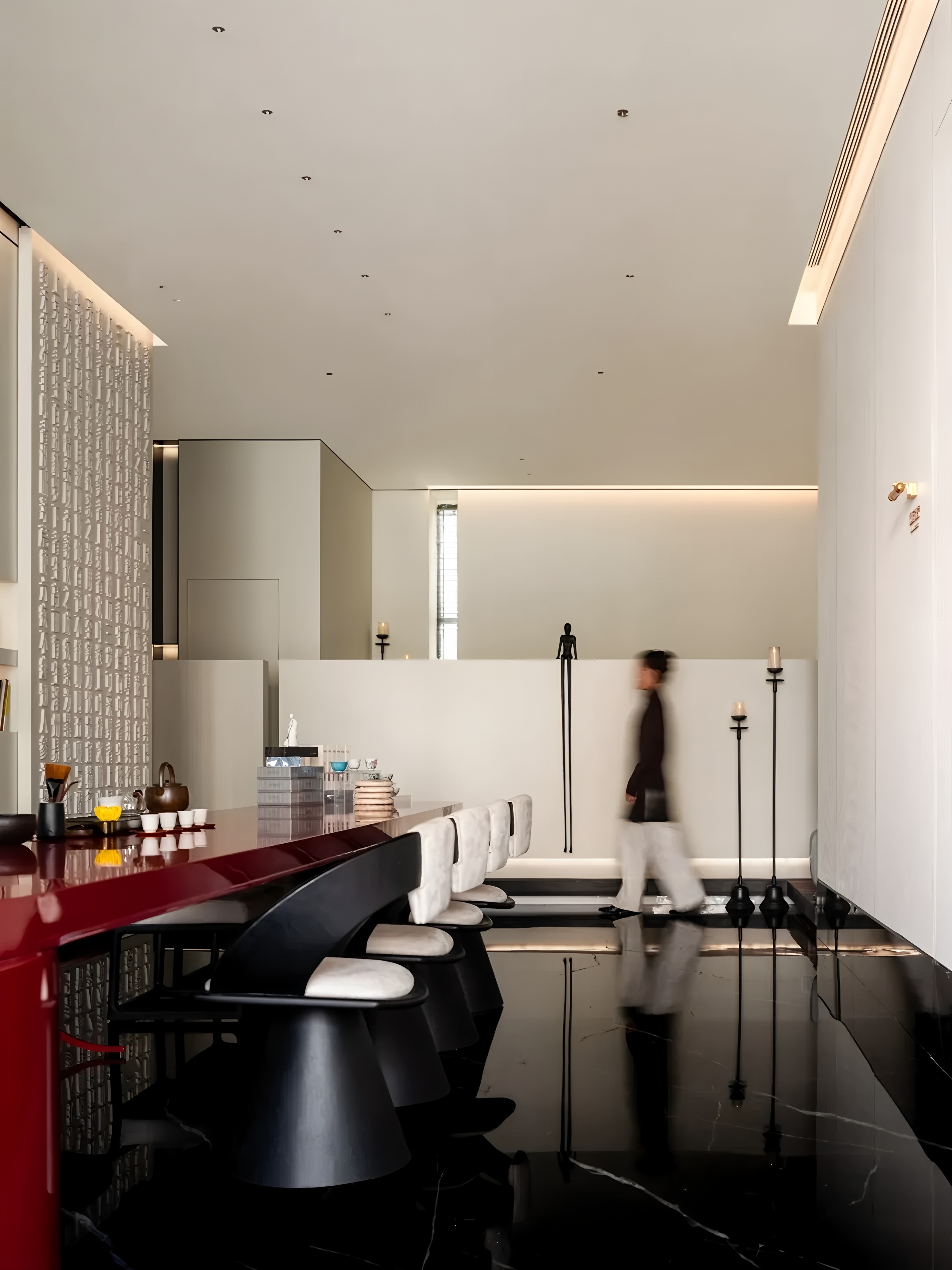 宽庐·瑜聆小茶丨中国西安丨壹间筑造酒店管理咨询有限公司-24