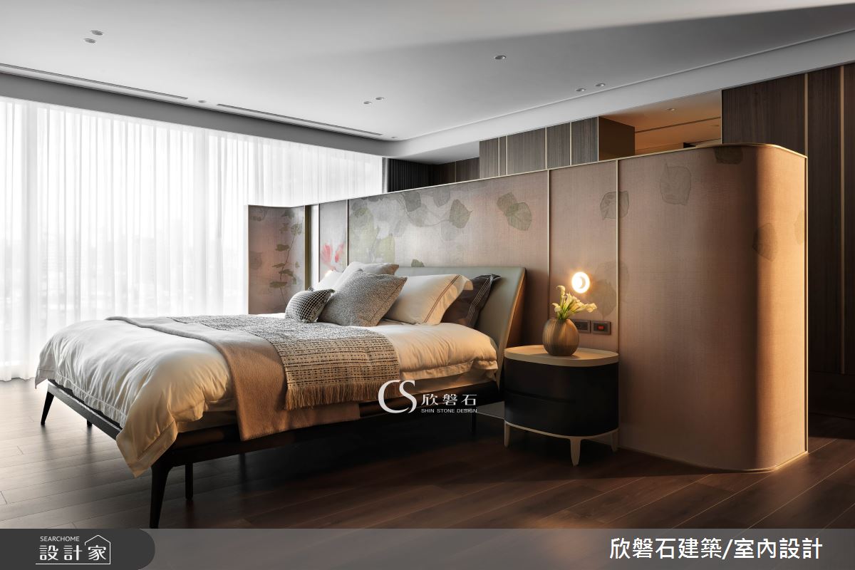 欣磐石·74  寶輝秋紅谷VIII·混搭風·95坪設計案例丨欣磐石建築.空間規劃-22