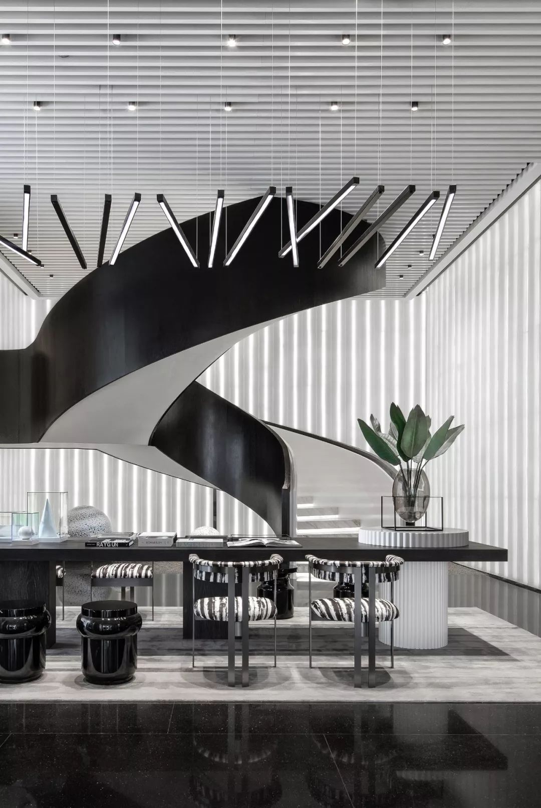 西安曲江池畔的优雅艺术生活馆-44