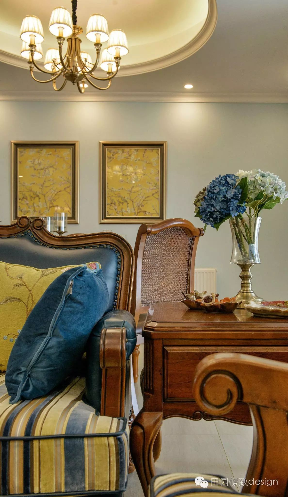 德阳棕榈美式混搭家居，温柔浪漫的空间艺术-32