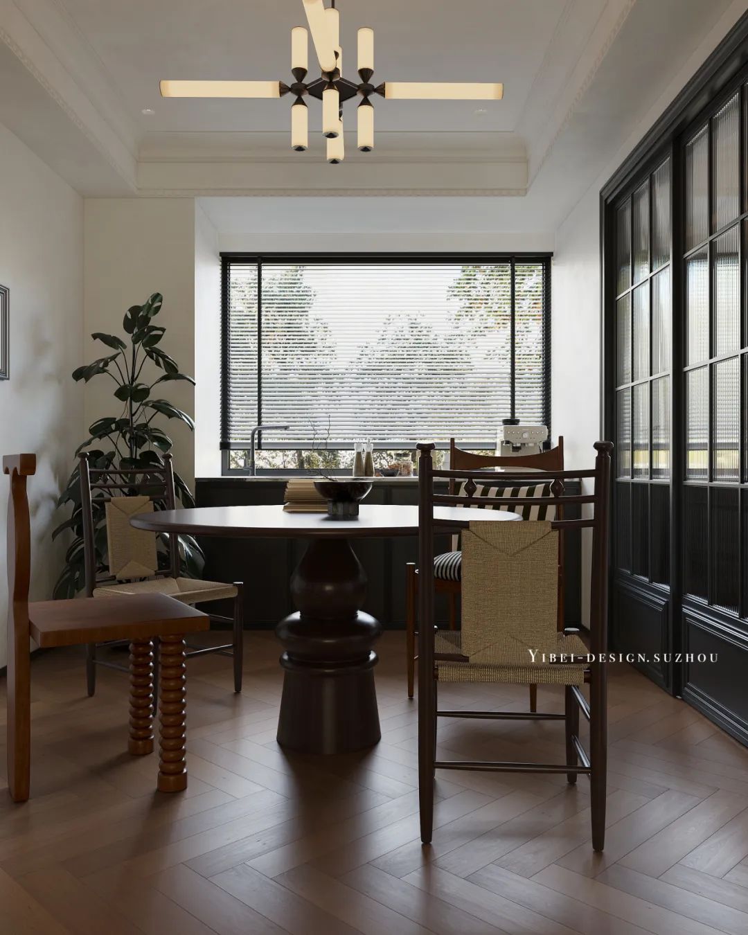 中古风情调的浪漫家居丨中国苏州丨苏州 YIBEI 设计-13