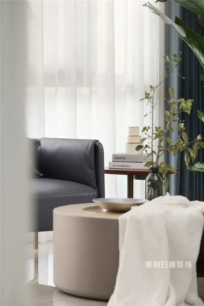 350㎡简美风装修实景，住进画一样的大宅-27