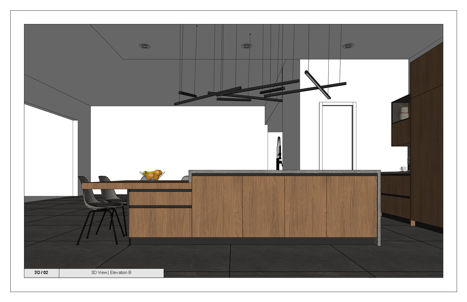 帕洛米诺厨房丨美国丨QOM Wood Design-9